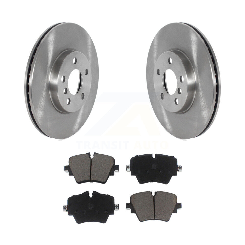 Disc Brake Rotors And Ceramic Pads Front Kit For Mini Cooper Countryman Clubman