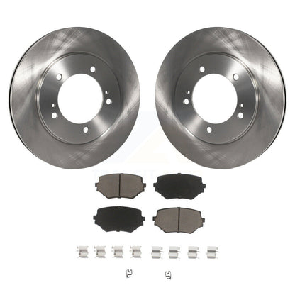 Disc Brake Rotors And Ceramic Pads Front Kit For Suzuki Grand Vitara XL-7