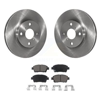 Disc Brake Rotors And Ceramic Pads Front Kit For 2004-2006 Scion xB xA