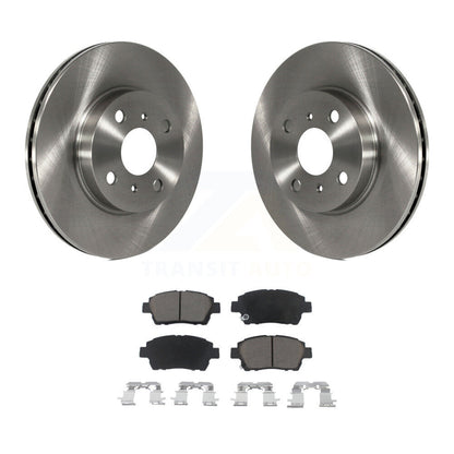 Disc Brake Rotors And Ceramic Pads Front Kit For 2001-2003 Toyota Prius