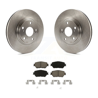 Disc Brake Rotors And Ceramic Pads Front Kit For Toyota Camry