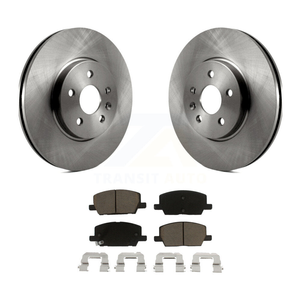 Disc Brake Rotors And Ceramic Pads Front Kit For Buick Encore Chevrolet Trax