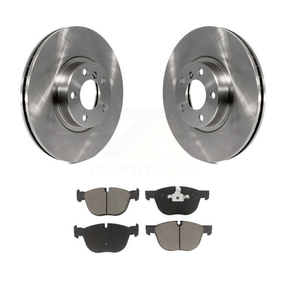 Disc Brake Rotors And Ceramic Pads Front Kit For BMW X5 X6