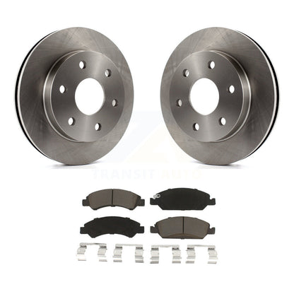 Disc Brake Rotor Ceramic Pad Front Kit For 2007 GMC Sierra 1500 rear brakes