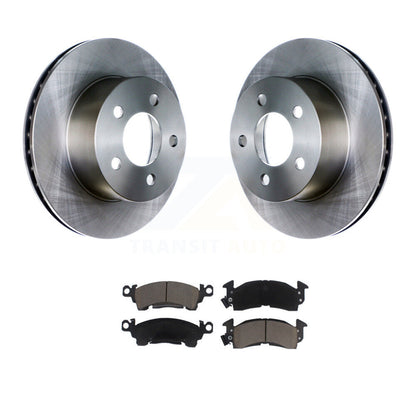 Brake Rotors Ceramic Pad Front Kit For Jeep Grand Wagoneer 3.203" Overall Height
