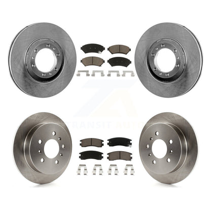 Brake Rotor Ceramic Pad Front Rear Kit For Buick Century Chevrolet Venture Grand