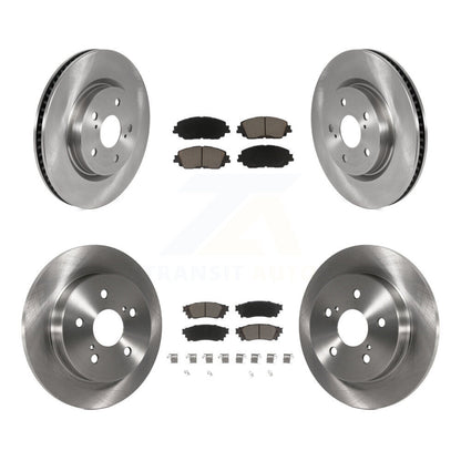 Brake Rotor Ceramic Pad Front Rear Kit For Toyota RAV4 Camry Corolla Cross Lexus