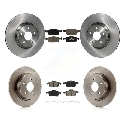 Disc Brake Rotors And Ceramic Pad Front Rear Kit For Ford Escape Transit Connect