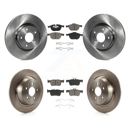 Disc Brake Rotors And Ceramic Pads Front Rear Kit For Ford Escape