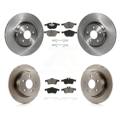 Disc Brake Rotors And Ceramic Pads Front Rear Kit For Ford Transit Connect