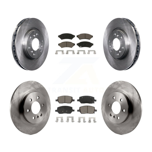 Brake Rotors & Ceramic Pad Front Rear Kit For Pontiac Montana Chevrolet Uplander