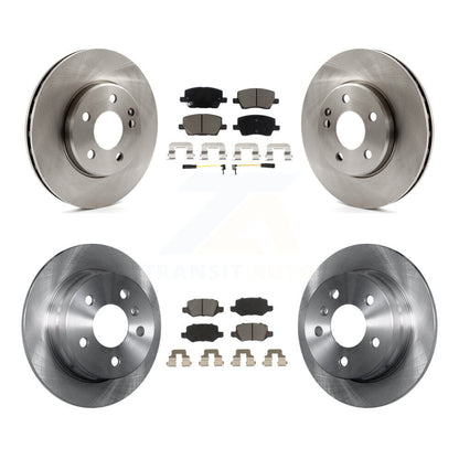 Disc Brake Rotor And Ceramic Pad Front Rear Kit For 2006-2011 Mercedes-Benz B200