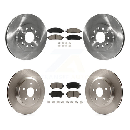 Disc Brake Rotor & Ceramic Pad Front Rear Kit For Ford Freestar Mercury Monterey