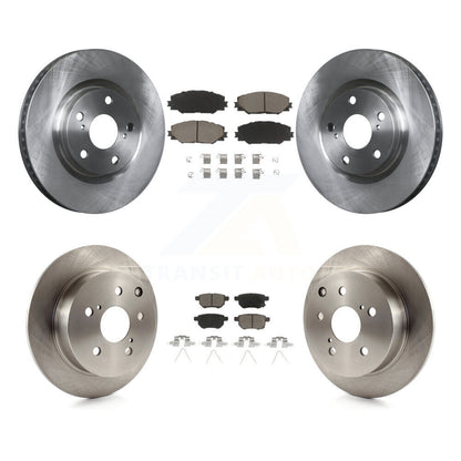 Disc Brake Rotors And Ceramic Pads Front Rear Kit For 2010 Toyota Matrix XRS