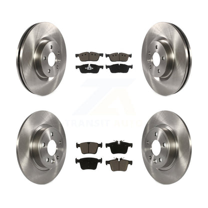 Brake Rotor And Ceramic Pad Front Rear Kit For Land Rover Discovery Sport Jaguar