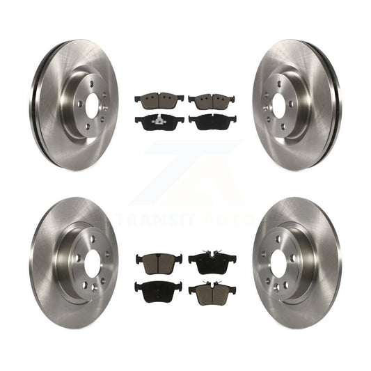 Brake Rotor And Ceramic Pad Front Rear Kit For Land Rover Discovery Sport Jaguar