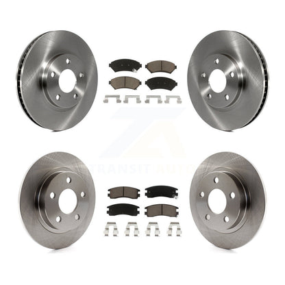 Brake Rotor Ceramic Pad Front Rear Kit For Buick LeSabre Pontiac Bonneville Park