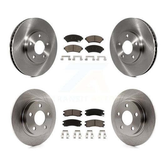 Brake Rotor Ceramic Pad Front Rear Kit For Buick LeSabre Pontiac Bonneville Park