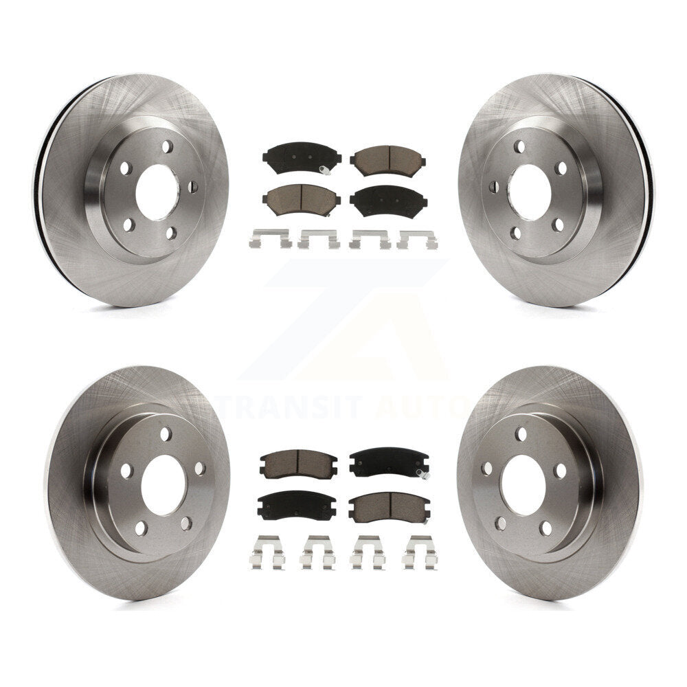 Brake Rotor Ceramic Pad Front Rear Kit For Buick LeSabre Pontiac Bonneville Park