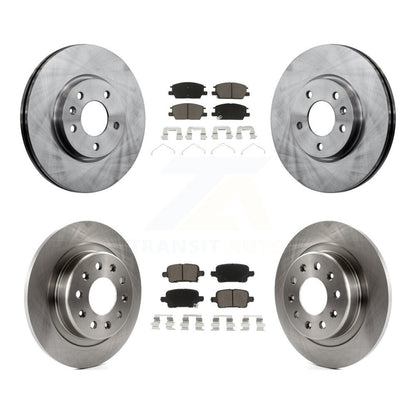 Brake Rotors Ceramic Pad Front Rear Kit For Chevrolet Equinox GMC Terrain Malibu