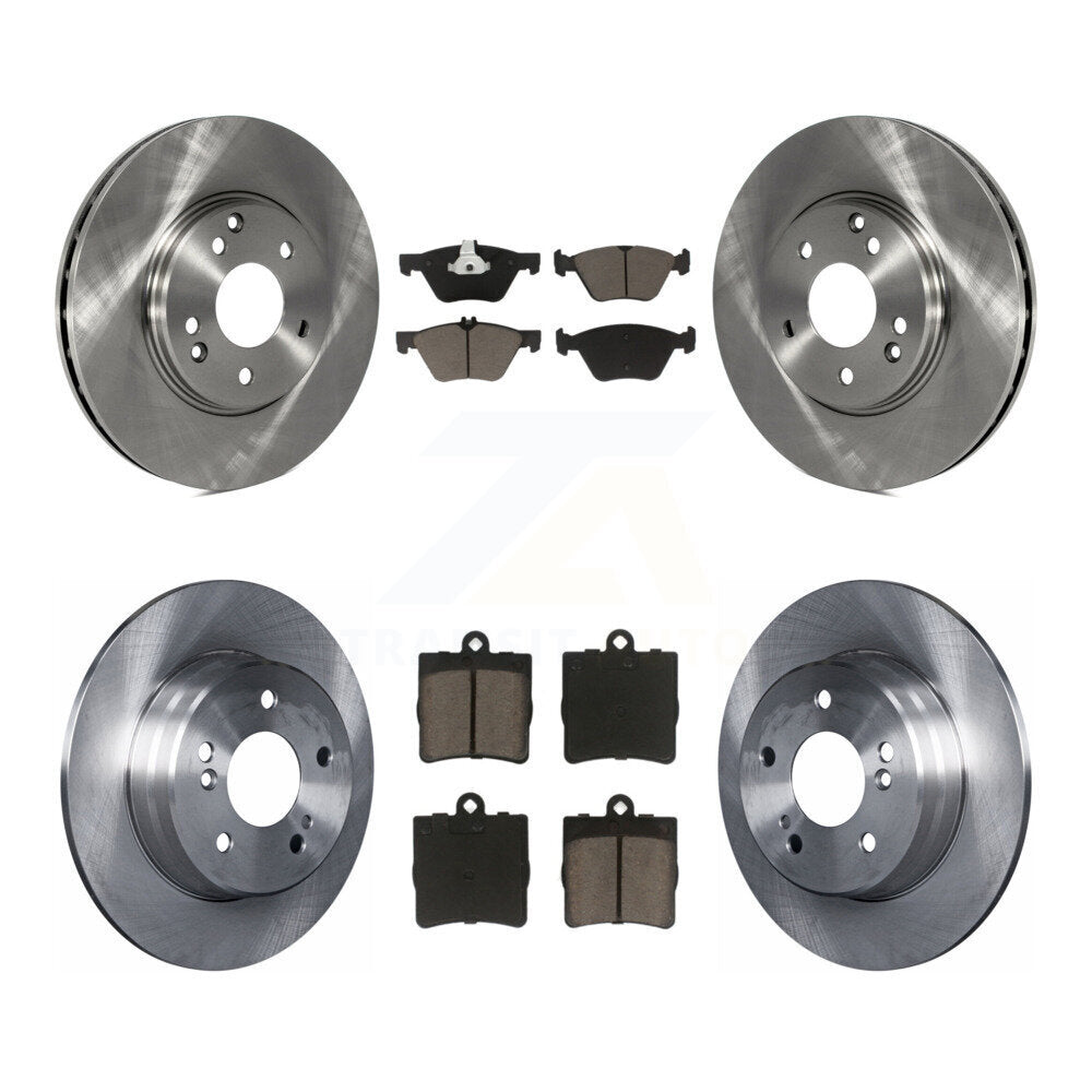 Disc Brake Rotor Ceramic Pad Front Rear Kit For Chrysler Crossfire Mercedes-Benz