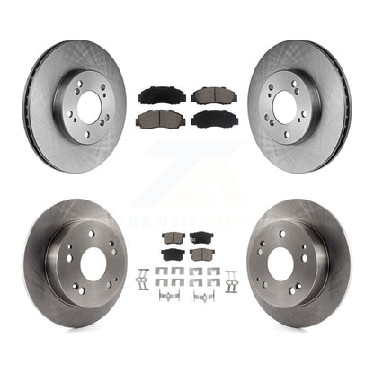 Disc Brake Rotor & Ceramic Pad Front Rear Kit For 1997-2001 Acura Integra Type R