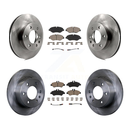 Brake Rotor And Ceramic Pad Front Rear Kit For Sprinter 2500 Mercedes-Benz Dodge