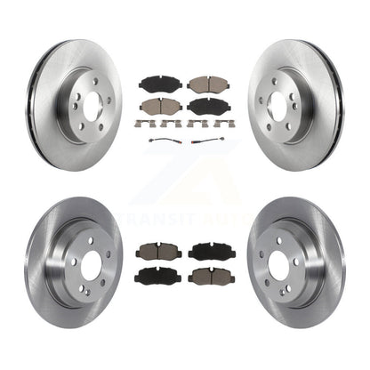 Disc Brake Rotors And Ceramic Pads Front Rear Kit For Mercedes-Benz Metris
