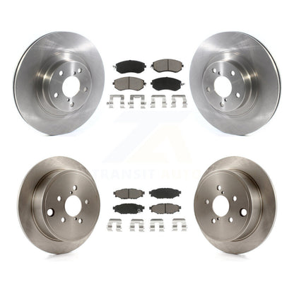 Disc Brake Rotors Ceramic Pad Front Rear Kit For Subaru Impreza Forester Outback