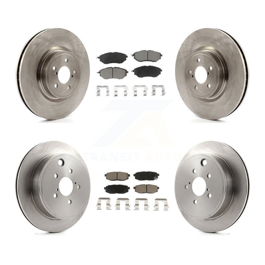 Disc Brake Rotors And Ceramic Pads Front Rear Kit For Subaru Outback Legacy