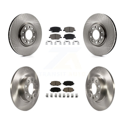Disc Brake Rotors And Ceramic Pads Front Rear Kit For Jeep Renegade Fiat 500X