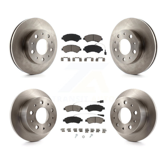 Disc Brake Rotor And Ceramic Pad Front Rear Kit For Ram ProMaster 2500 3500 1500