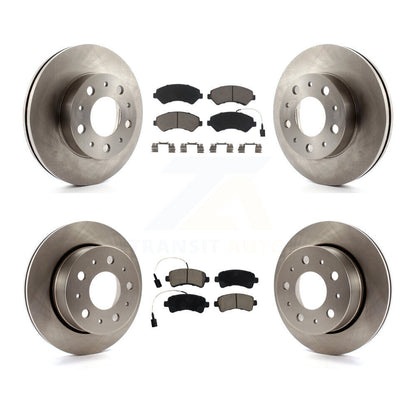 Disc Brake Rotor And Ceramic Pad Front Rear Kit For Ram ProMaster 2500 3500 1500