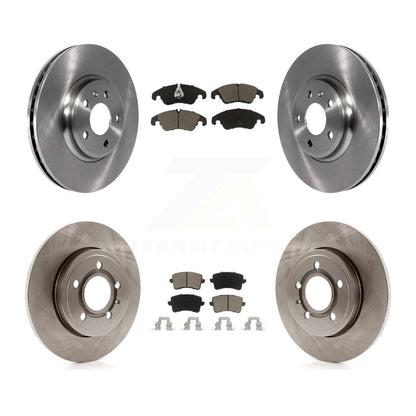 Disc Brake Rotor Ceramic Pad Front Rear Kit For 2009 Audi A4 Quattro Sedan/Wagon