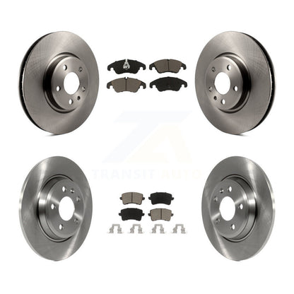 Disc Brake Rotors & Ceramic Pad Front Rear Kit For Audi Q5 A4 Quattro A5 allroad
