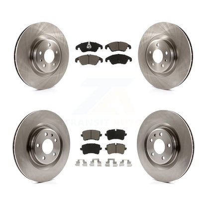 Disc Brake Rotors And Ceramic Pads Front Rear Kit For Audi A6 Quattro A7