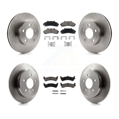 Disc Brake Rotor And Ceramic Pad Front Rear Kit For Ford Ranger Explorer Mercury