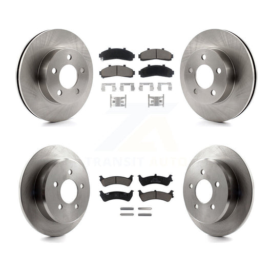 Disc Brake Rotor And Ceramic Pad Front Rear Kit For Ford Ranger Explorer Mercury