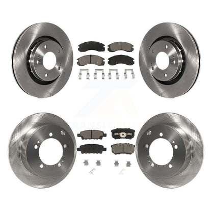 Disc Brake Rotor & Ceramic Pad Front Rear Kit For 2005-2006 Mitsubishi Outlander