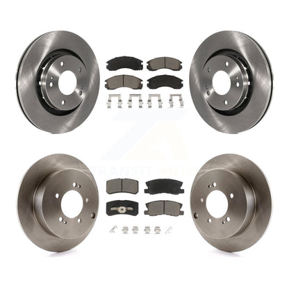 Brake Rotor & Ceramic Pad Front Rear Kit For Mitsubishi Lancer Ralliart To 03 09