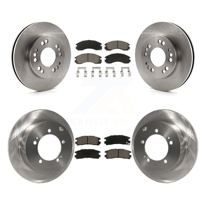 Disc Brake Rotors And Ceramic Pads Front Rear Kit For 1998 Eagle Talon AWD