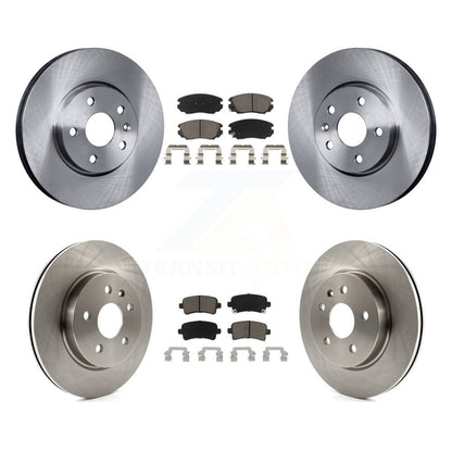 Brake Rotor Ceramic Pad Front Rear Kit For Chevrolet Malibu Impala Buick Limited