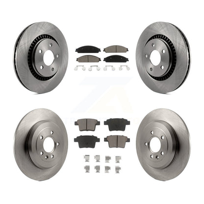 Brake Rotors Ceramic Pad Front Rear Kit For Ford Five Hundred Freestyle Taurus X