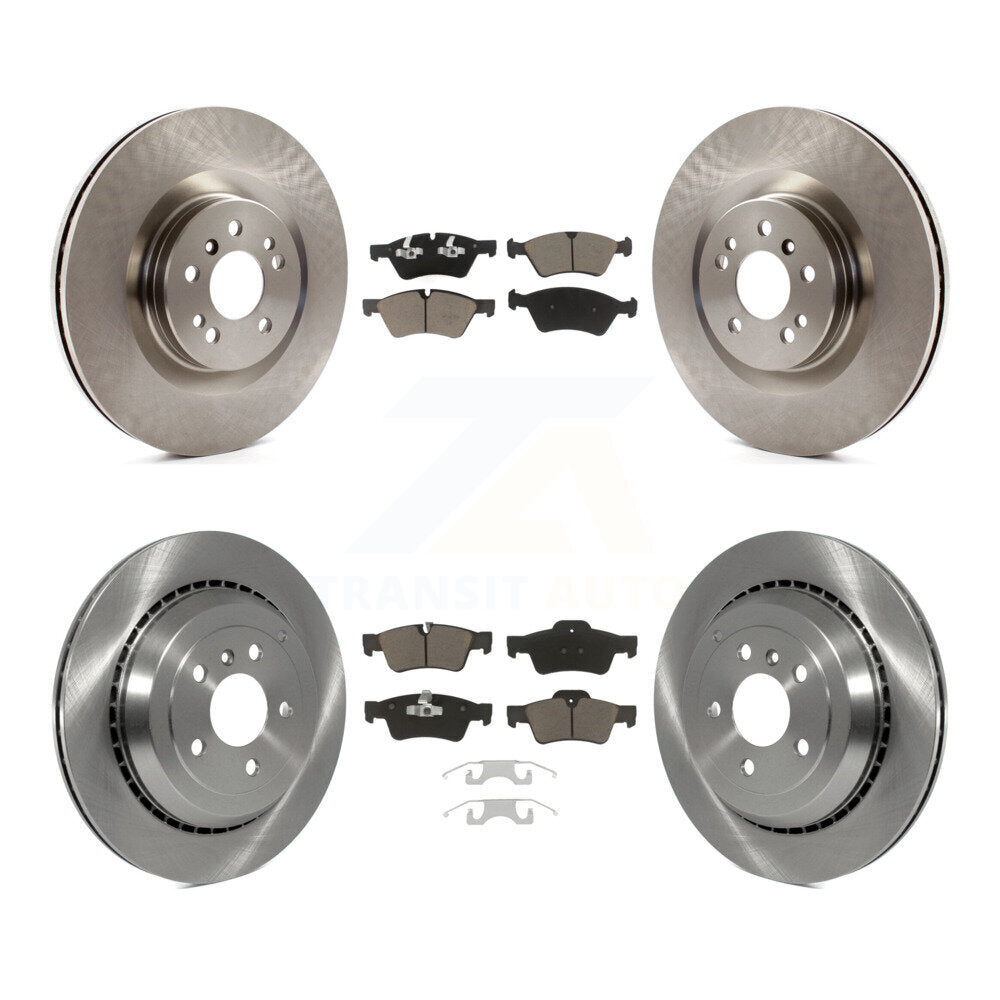 Brake Rotor Ceramic Pad Front Rear Kit For Mercedes-Benz ML350 GL350 GL320 GL450