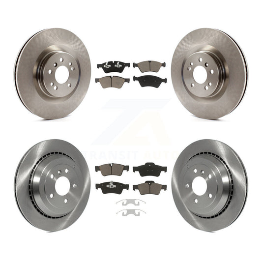 Brake Rotor Ceramic Pad Front Rear Kit For Mercedes-Benz ML350 GL350 GL320 GL450
