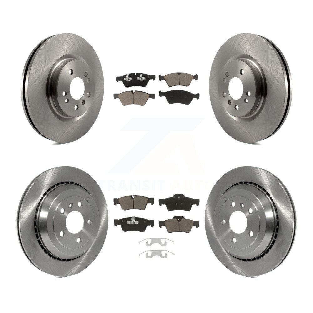 Brake Rotors & Ceramic Pad Front Rear Kit For Mercedes-Benz ML500 R320 R350 R500