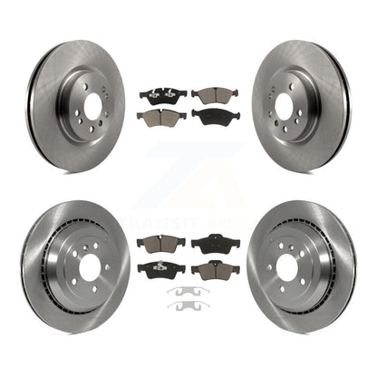 Brake Rotors & Ceramic Pad Front Rear Kit For Mercedes-Benz ML500 R320 R350 R500