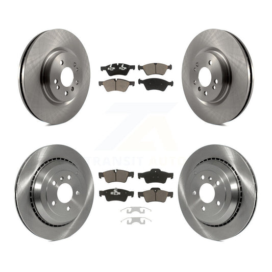 Brake Rotors & Ceramic Pad Front Rear Kit For Mercedes-Benz ML500 R320 R350 R500