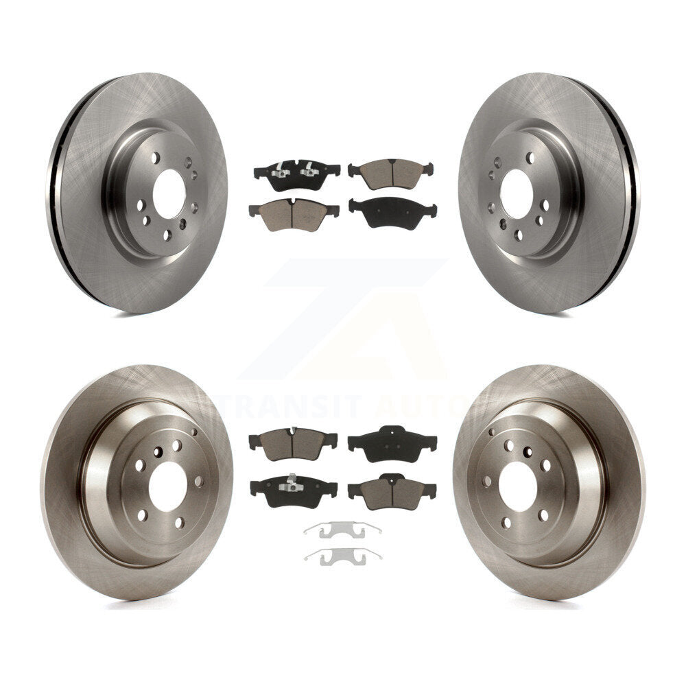 Brake Rotors Ceramic Pad Front Rear Kit For Mercedes-Benz ML350 ML320 ML500 R320