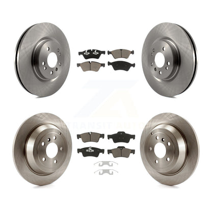Brake Rotors Ceramic Pad Front Rear Kit For Mercedes-Benz ML350 ML320 ML500 R320